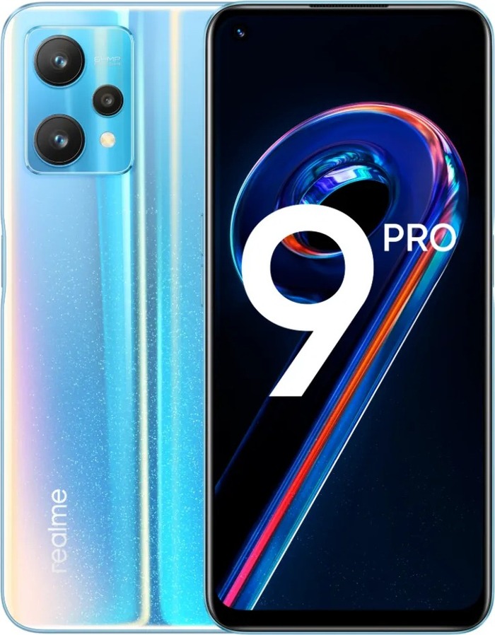 Смартфон Realme 9 Pro 5G 6/128 ГБ EU, Синий, Dual nano SIM №1
