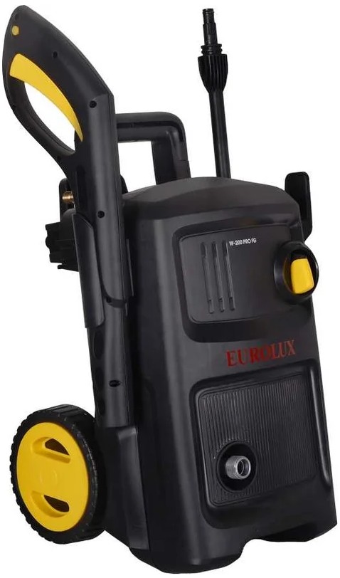 Автомойка EUROLUX W-200 PRO FG, 2.5 кВт, 200 бар, Черный детальное изображение - 3