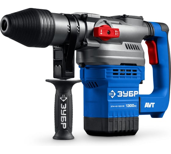 Перфоратор ЗУБР 40 мм, АВТ, SDS-Max, Профессионал ЗПМ-40-1300 ЭВ, 1300 Вт, 11 Дж, 3200 уд/мин детальное изображение - 1