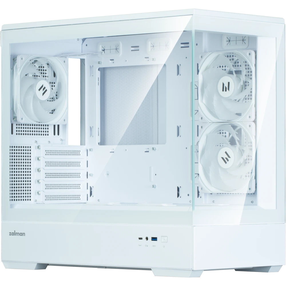 Корпус Zalman P30 V2, Белый детальное изображение - 2