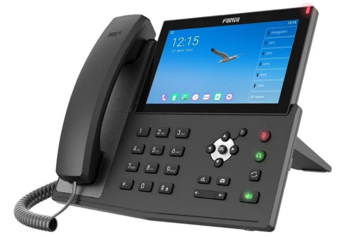 VoIP-телефон Fanvil (Linkvil) FJ7A, Черный №2