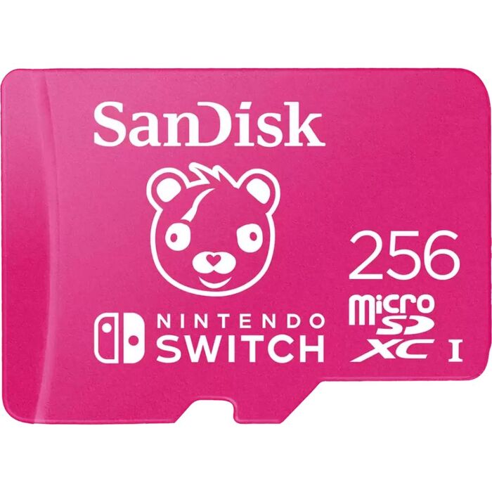 Карта памяти SanDisk Nintendo Switch MicroSD (SDSQXAO-256G-GN6ZG), 256 Гб №1