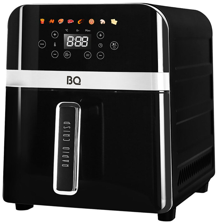 Аэрогриль BQ AF9011S, 9 л, 2000 Вт, Черный №1