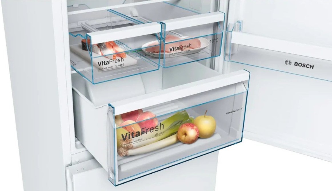 Холодильник Bosch KGN39XW326, Белый детальное изображение - 4