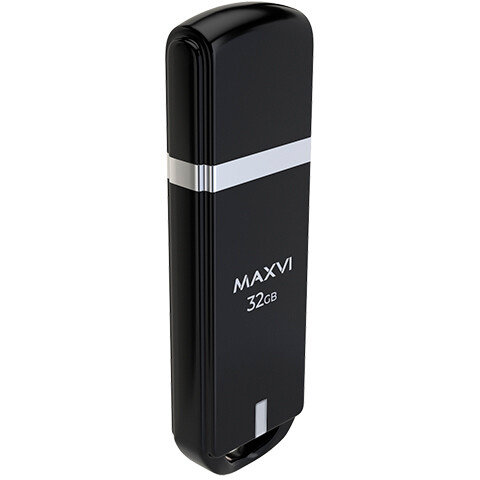 USB Flash накопитель MAXVI P3 32 ГБ, черный детальное изображение - 2