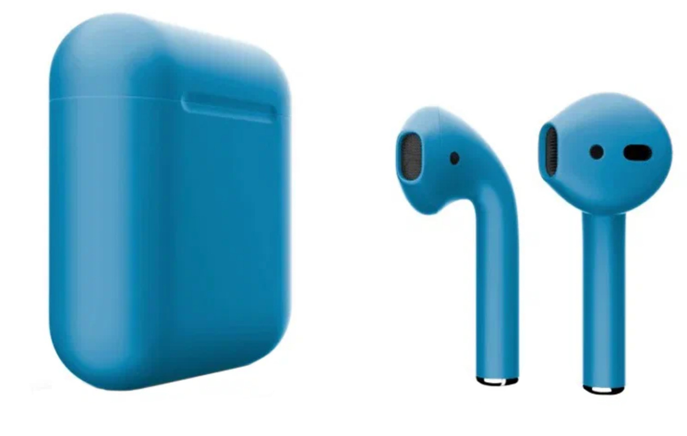Беспроводные наушники Apple AirPods 2, Матовый голубой детальное изображение - 1