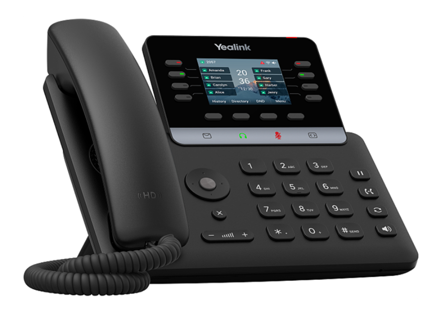 VoIP-телефон Yealink SIP-T73U, Черный детальное изображение - 2