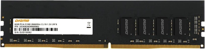 Оперативная память Digma DDR4 2666MHz, DGMAD42666008D, 8 Гб №2