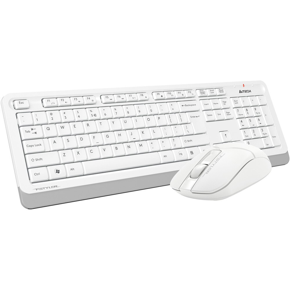 Клавиатура + мышь A4Tech Fstyler FG1012, Белый детальное изображение - 2