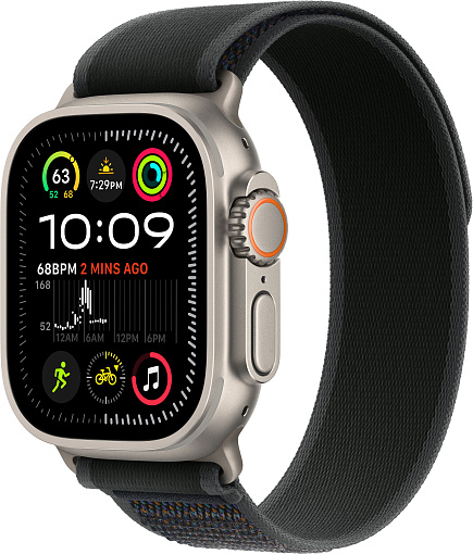 Умные часы Apple Watch Ultra 2 49 мм Titanium Case with Blue Black Trail Loop детальное изображение - 1