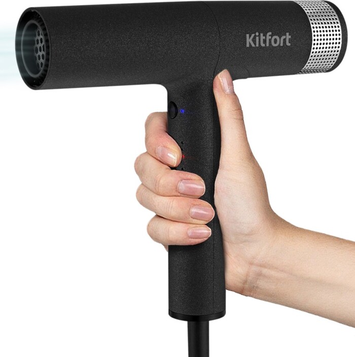 Фен KITFORT KT-3239, Черный №4