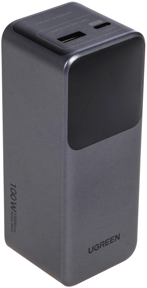 Внешний аккумулятор Ugreen PB724 (35526), 12000 мАч, Серый №1