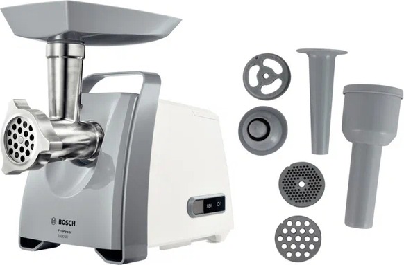 Мясорубка Bosch ProPower MFW66020, Белый детальное изображение - 4