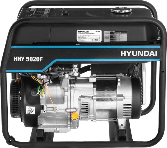 Генератор бензиновый HYUNDAI HHY 5020F, 4 кВт, Черный детальное изображение - 4