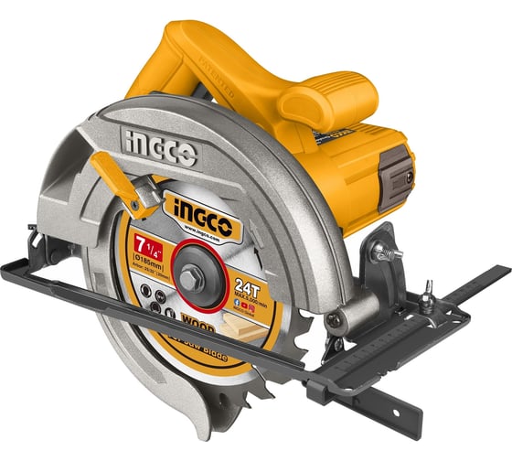 Дисковая пила INGCO CS18538, 185 мм, 4800 об/мин, 1400 Вт детальное изображение - 1