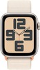 Смарт-часы Apple Watch SE 2023 44 мм, Starlight Aluminium Case with Starlight Sport Loop, Сияющая звезда вариант - 2