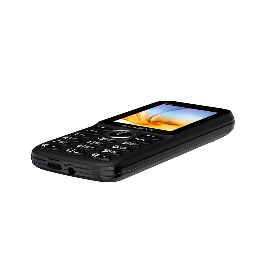 Мобильный телефон MAXVI K18, 32 Мб, Черный, Dual mini-SIM детальное изображение - 7