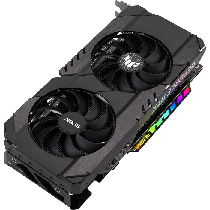 Видеокарта ASUS NVIDIA GeForce RTX 3050, TUF-RTX3050-O8G-GAMING, 8 ГБ, Черный №2