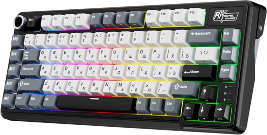 Клавиатура Royal Kludge L75, Cream Switch, Черный детальное изображение - 2
