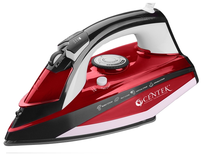 Утюг Centek CT-2344, Красный детальное изображение - 1