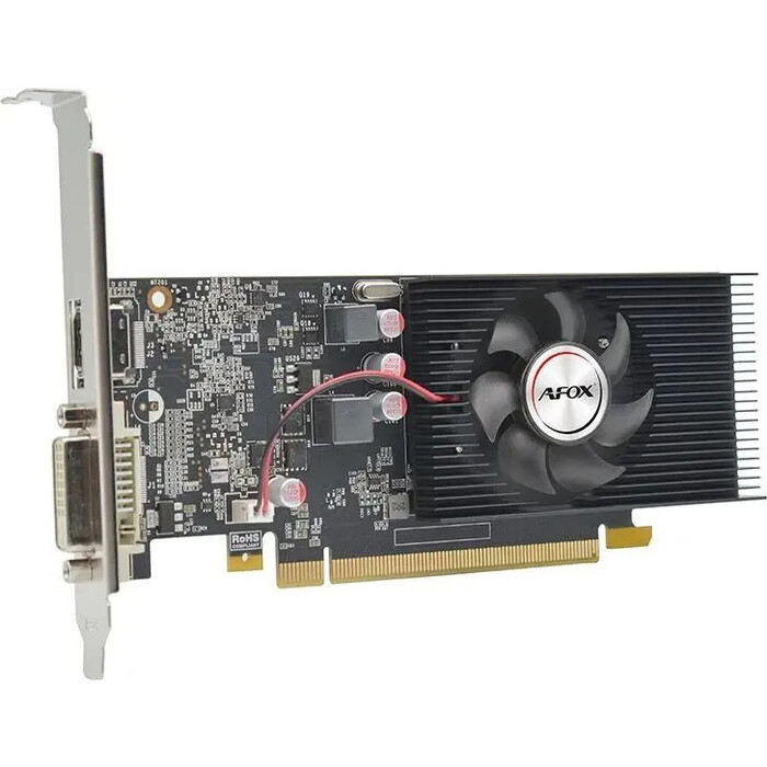 Видеокарта AFOX NVIDIA GeForce GT 1030, AF1030-2048D5L7, 2 ГБ, Черный №2