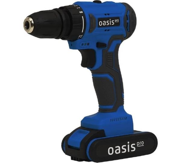 Аккумуляторная дрель-шуруповерт OASIS ASD-20V Pro, 21 В, 55 Нм, 2 А·ч  детальное изображение - 1