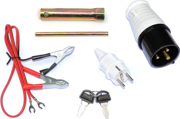 Генератор бензиновый ТСС SGG 8000EHNA 160014, 7.8 кВт, Синий детальное изображение - 7