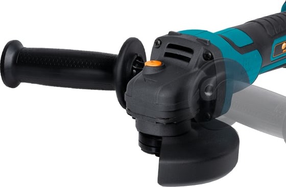 Аккумуляторная шлифовальная угловая машина BORT BWS-20Li-SR 93412215, 125 мм, 7000 об/мин, 1000 Вт детальное изображение - 7