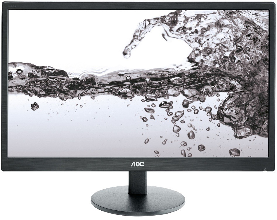 Монитор AOC E2270SWN, 21.5″, 1920x1080, 75 Гц, Черный детальное изображение - 1