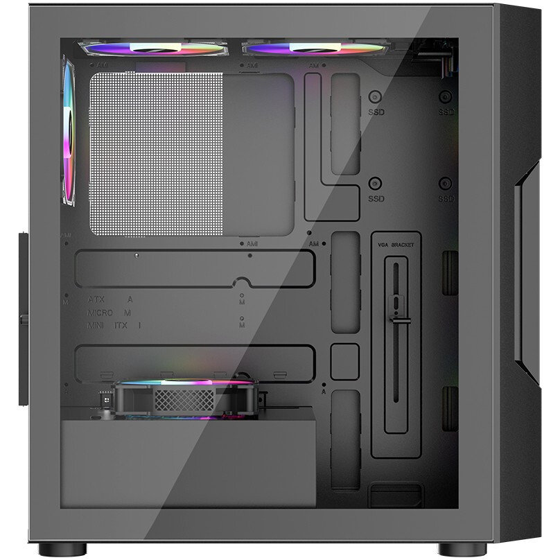 Корпус 1STPLAYER TRILOBITE T7-P, Черный детальное изображение - 4