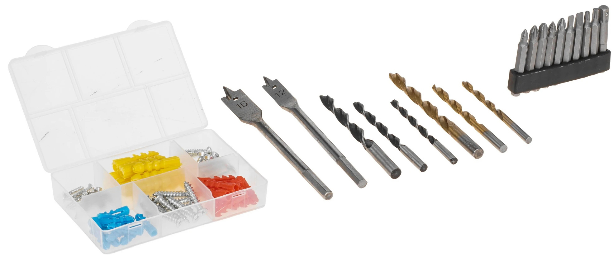 Аккумуляторная дрель-шуруповерт с набором ручного инструмента Edon CF-1201N, 12 В, 23 Нм, 1.3 А·ч, 22836 детальное изображение - 4