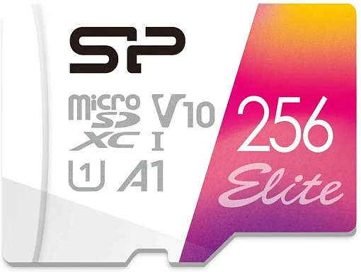 Карта памяти Silicon Power Elite MicroSD (SP256GBSTXBV1V20), 256 Гб детальное изображение - 1