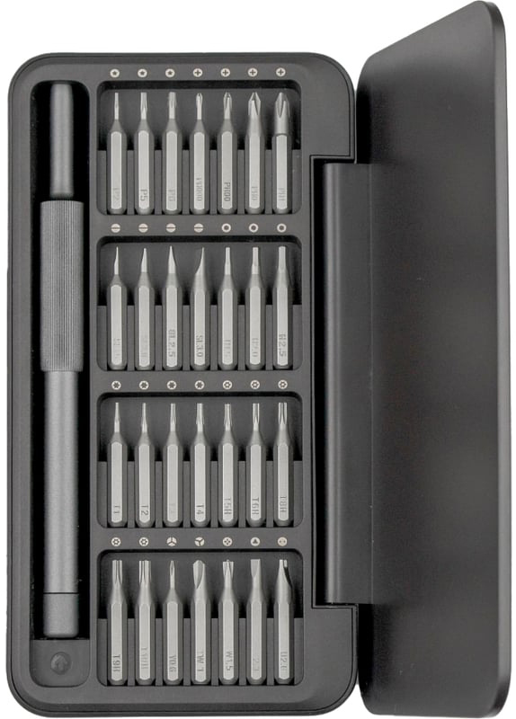 Отвертка прецизионная с набором бит HOTO 28-in-1 Precision Screwdriver Set QWLSD009, Черный детальное изображение - 1
