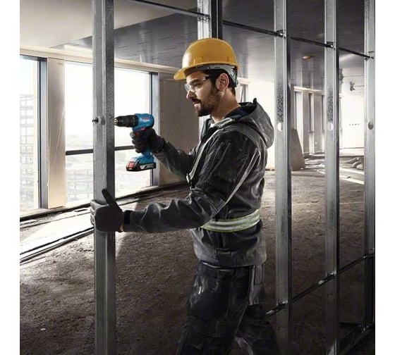 Аккумуляторная ударная дрель-шуруповерт Bosch GSB 185-LI, 18 В, 50 Нм, 2 А·ч, 06019K3100 детальное изображение - 5