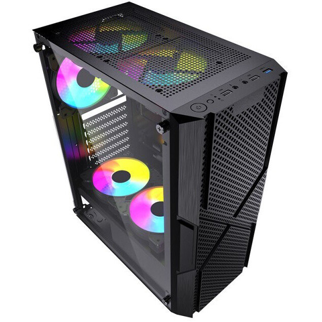 Корпус Powercase Mistral T4B, Черный детальное изображение - 3