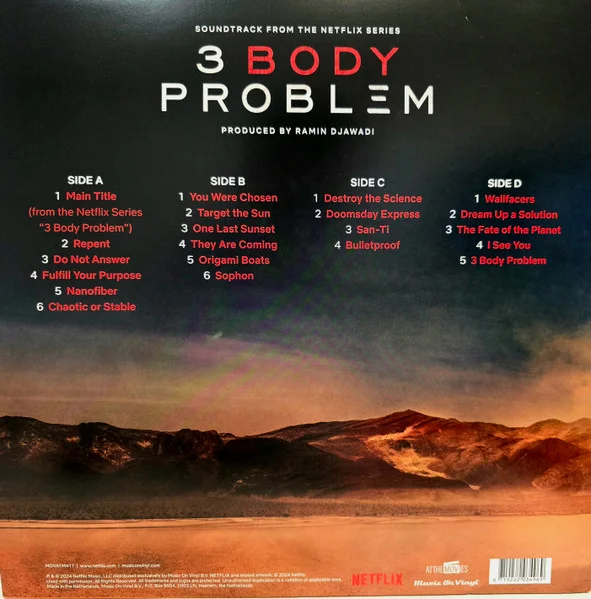 Виниловая пластинка Ramin Djawadi – 3 Body Problem (Soundtrack From The Netflix Series) – Coloured LP детальное изображение - 2