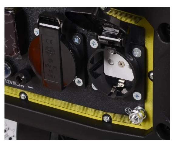 Генератор бензиновый HUTER DN A7.5i 64/10/25, 5.5 кВт, Желтый детальное изображение - 8