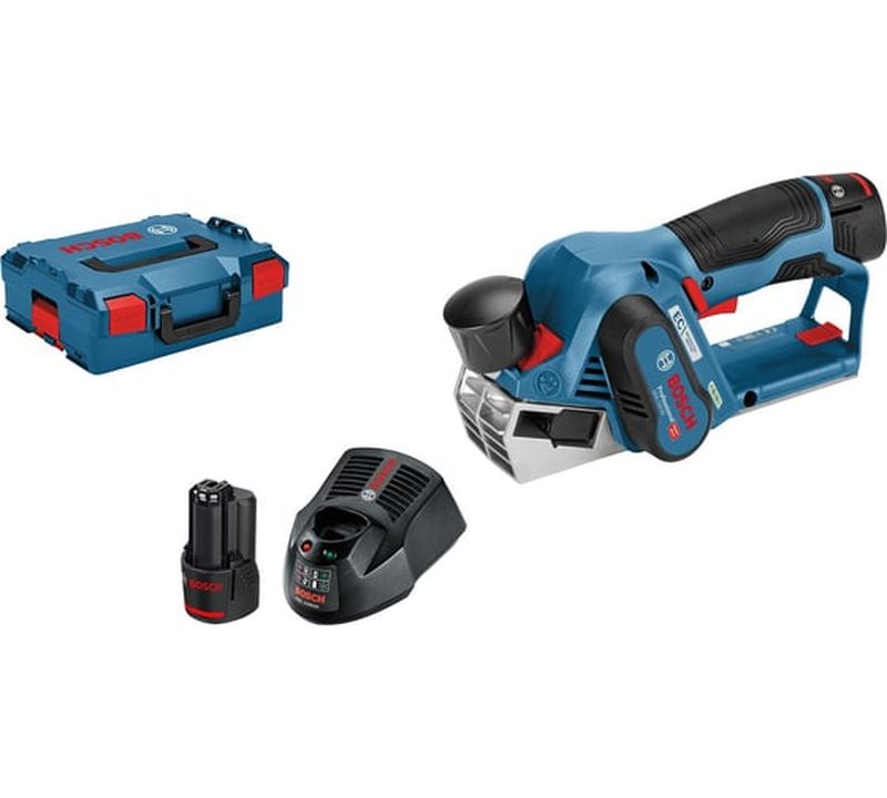 Электрический рубанок Bosch GHO 12V-20 0.601.5A7.001, 600 Вт,  Синий детальное изображение - 6