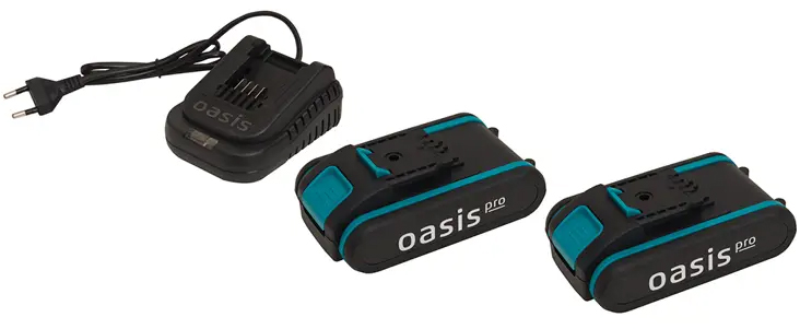 Аккумуляторная дрель-шуруповерт OASIS ASD-20V Pro, 21 В, 55 Нм, 2 А·ч  детальное изображение - 4