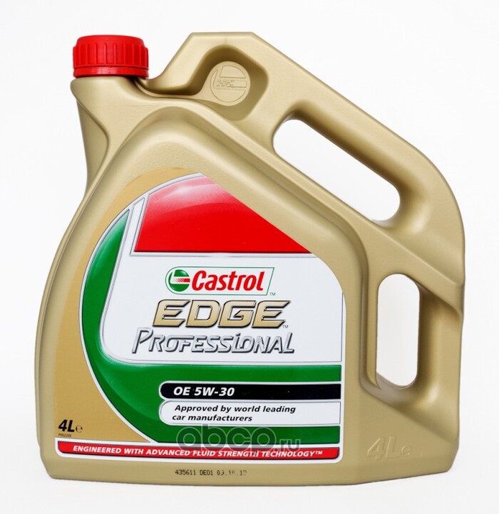Моторное масло Castrol Edge 5W-30 Professional OE, 4 л №1
