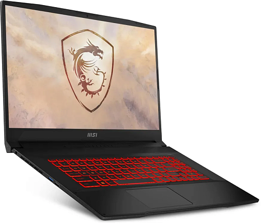 Ноутбук MSI Katana 17 B12UCX-1604XRU, Intel Core i5 12450H, RAM 16 ГБ, Черный, SSD 512 ГБ, NVIDIA GeForce RTX 2050, без ОС детальное изображение - 2