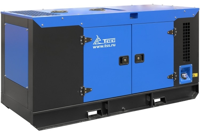 Генератор дизельный ТСС АД-20С-Т400-1РКМ7 (TWС 28TS ST) 043694, в кожухе, 20 кВт, Синий №2