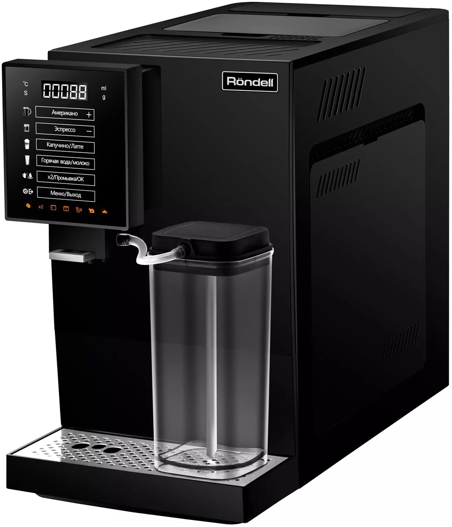 Кофемашина Rondell RDE-1118, Черный детальное изображение - 1