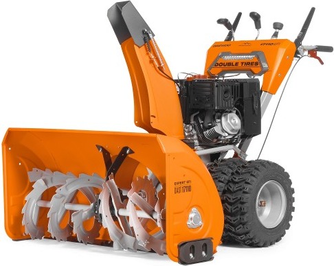 Снегоуборщик бензиновый Daewoo DAST 17110 EFI с инжекторным двигателем, 17 л.с., Оранжевый/Серый детальное изображение - 1