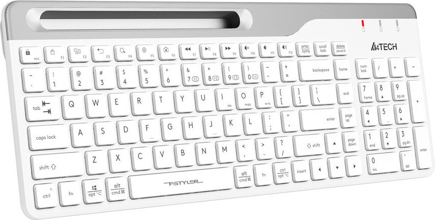 Клавиатура A4Tech Fstyler FBK25, Белый детальное изображение - 2