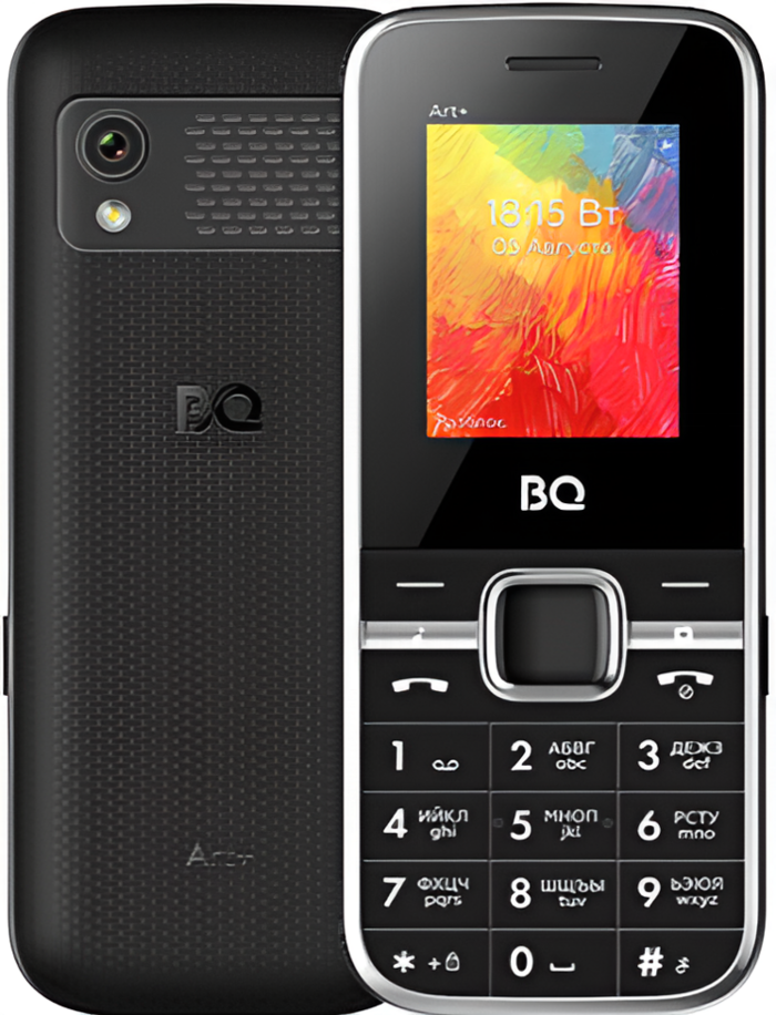 Мобильный телефон BQ 1868 Art+, 32 Мб, Красный, Mini SIM + nano SIM №5