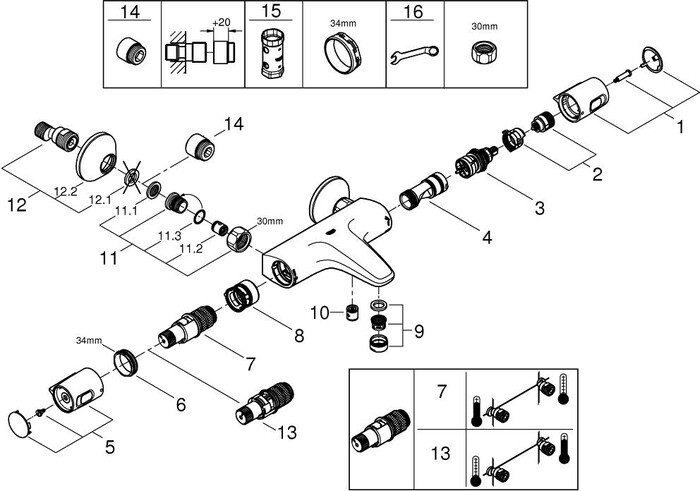 Смеситель Grohe Precision Trend 34227002 №3