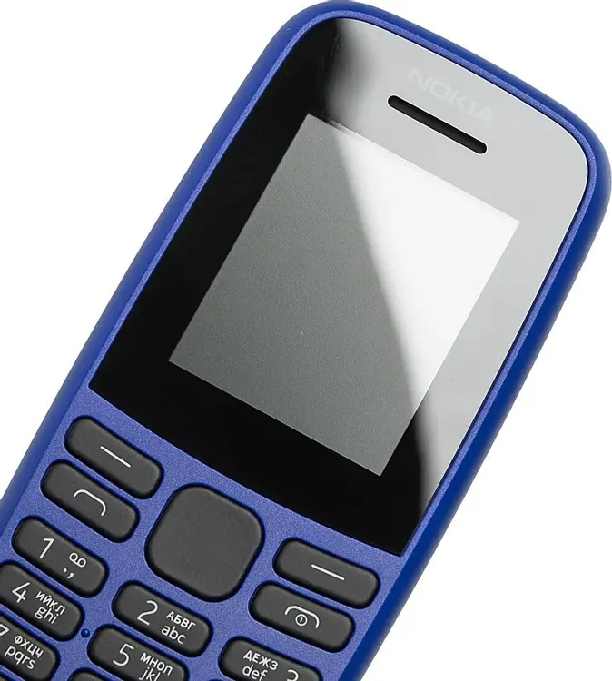 Мобильный телефон Nokia 105 (2019) TA-1174, 8 Мб, Синий, Dual mini-SIM детальное изображение - 8