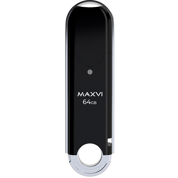 USB Flash накопитель MAXVI P2 64 ГБ, черный детальное изображение - 3
