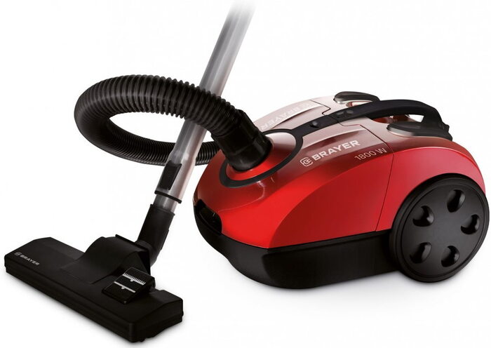 Пылесос Brayer BR4223, Красный №1